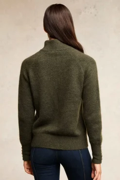 Holland Cooper Tori Quarter Zip Knit<Women Knitwear