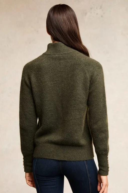 Holland Cooper Tori Quarter Zip Knit<Women Knitwear