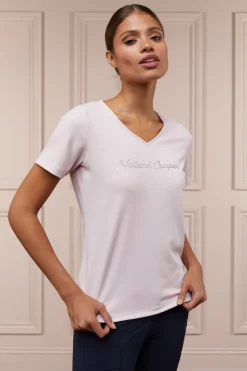 Holland Cooper Training V-Neck Tee< Polo Shirts & Tees